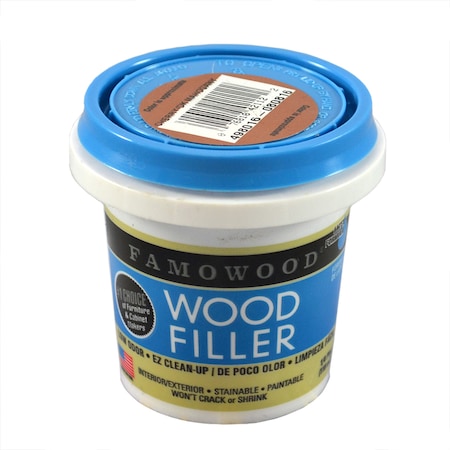 Eclectic Products 1/4 Pt Cherry Famowood Water-Based Latex Wood Filler 40042112